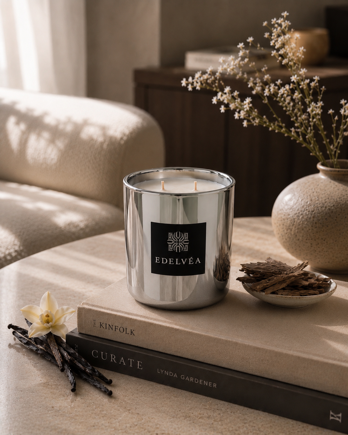 BLACK VANILLA & OUD DUFTKERZEN